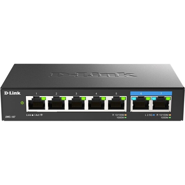 D-Link DMS-107 Černá