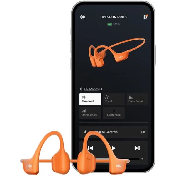 Shokz OpenRun Pro 2 (USB-C) bezdrátová sluchátka oranžová - Sluchátka - Obrázek NATA000N01