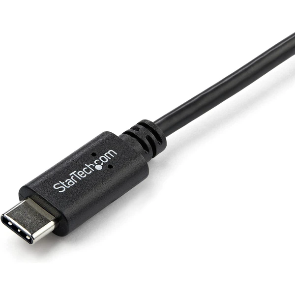 Startech USB-C/USB-C napájecí kabel 60W 1m černý - Kabely a redukce - Obrázek NAYQ600301