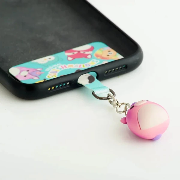 Lazerbuilt mobilní přívěsek s připojovací podložkou Squishmallows - Lola - Přívěsky a náhrdelníky - Obrázek NB7H000K01