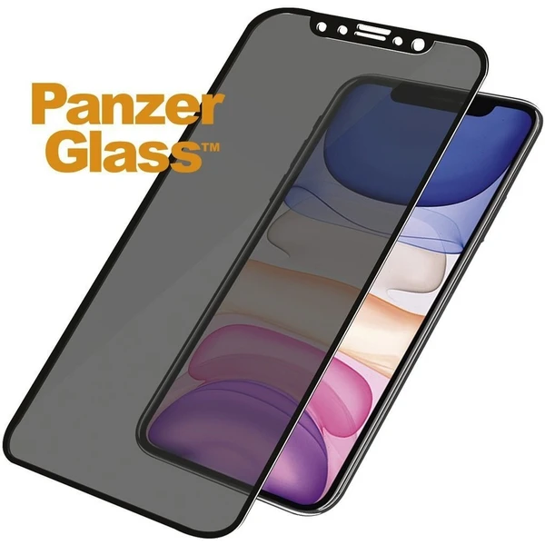 PanzerGlass Edge-to-Edge Privacy Apple iPhone Xr/11 černé - Ochranné folie a skla - Obrázek NBAT000301