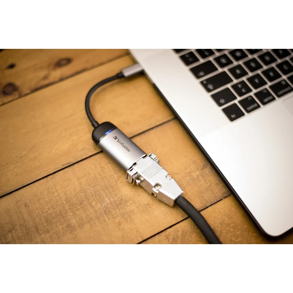 Verbatim USB-C/VGA redukce 0,1m šedá - Kabely a redukce - Obrázek NBOR000301