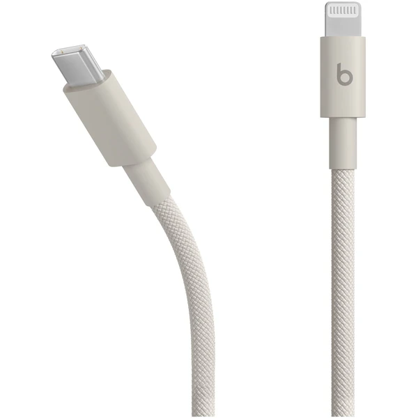 Apple Beats USB-C/Lightning napájecí kabel 1,5m kamínkově šedý - Kabely a redukce - Obrázek NBRF000N01