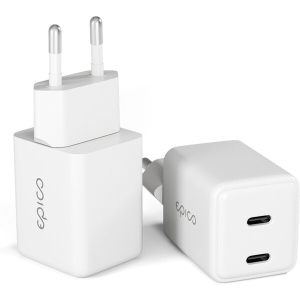 35W GaN nabíječka Epico UltraBoost Wall Charger EA35 - bílá