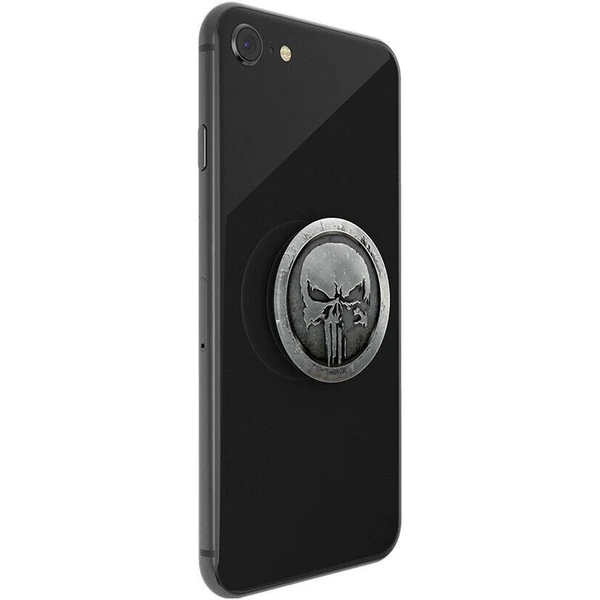 PopSockets PopGrip - Punisher Monochrome - Držáky - Obrázek NBX5000O01