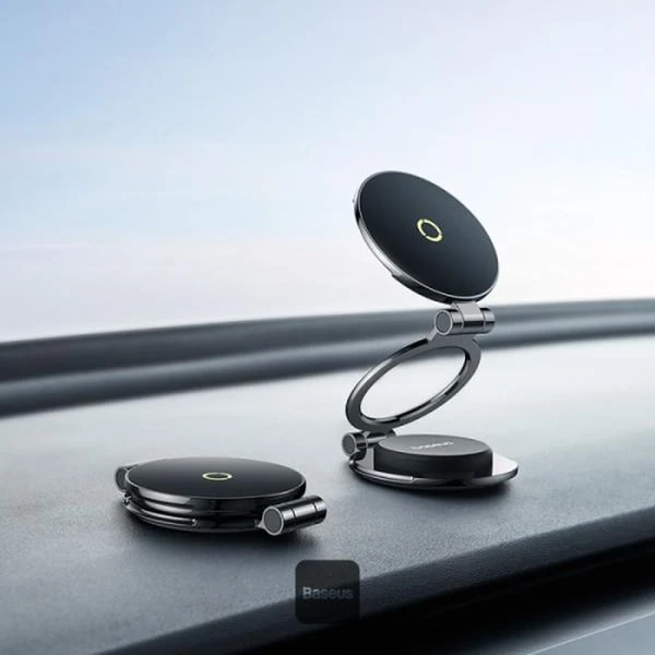 Baseus MagPro Series II držák do auta s magnetem na palubní desku černý - Držáky - Obrázek NC9R000K01
