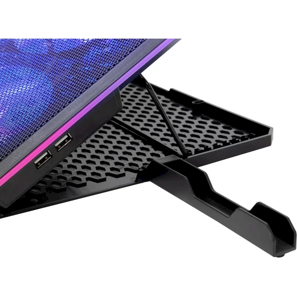 EVOLVEO Ania 9 RGB nastavitelný podstavec pro notebook - Chladící podložky - Obrázek NCBJ000K01