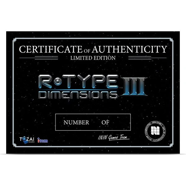 R-Type Dimensions III - Collector's Edition (PS5) - Hry pro PS5 - Obrázek ND9S000K01