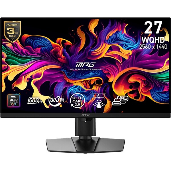 MSI MPG 271QR QD-OLED X50 Černá