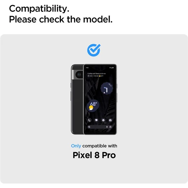 Spigen Glass tR AlignMaster tvrzené sklo Google Pixel 8 Pro (2-pack) - Ochranné folie a skla - Obrázek NEV2000N01