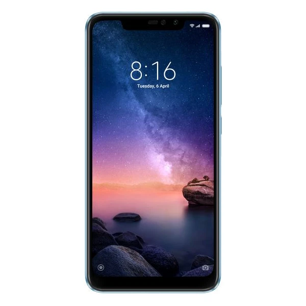 Xiaomi Redmi Note 6 Pro 4GB/64GB modrý - Mobilní telefony - Obrázek NFNU000101