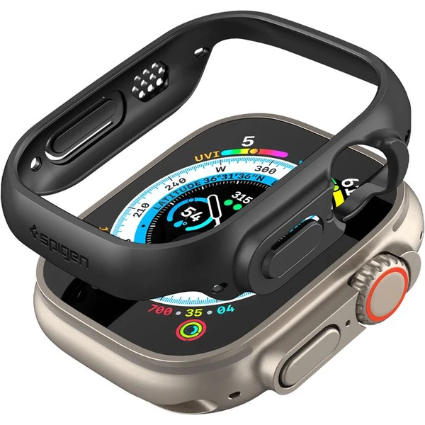 Spigen Thin Fit kryt Apple Watch Ultra 3/2/1 (49mm) černý - Pouzdra - Obrázek NFO0000701