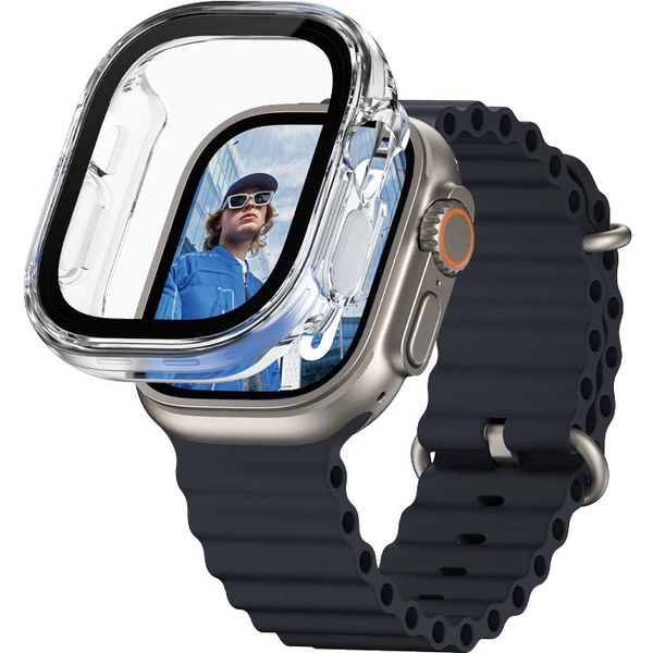 PanzerGlass® Apple Watch Ultra 2/Ultra čirý kryt s ochranným sklem - Pouzdra - Hlavní obrázek