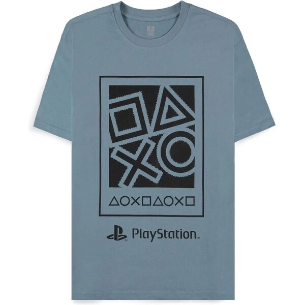 Tričko PlayStation - Icons Blue 2XL