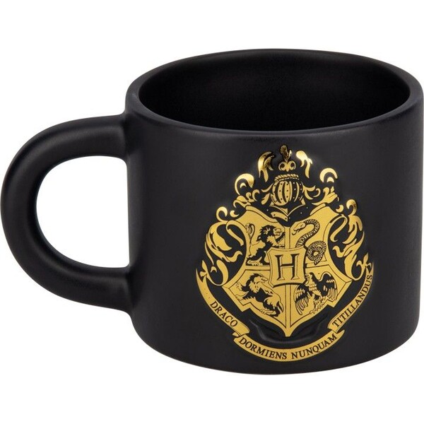 Hrnek Harry Potter - Hogwarts Crest Černá