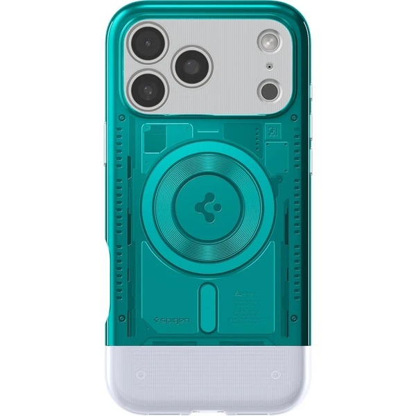Spigen Classic C1 MagSafe kryt iPhone 17 Pro bondi blue - Pouzdra - Obrázek NJMH000K01