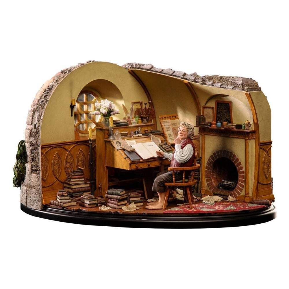 Weta LOTR Bilbo Baggins in Bag End Limited Edition Statue
