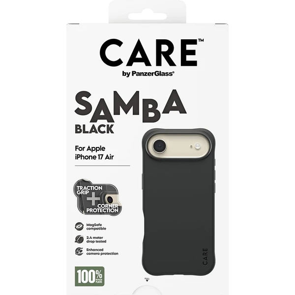 PanzerGlass® CARE Samba kryt s MagSafe Apple iPhone Air Black - Pouzdra - Obrázek NKDH000K01