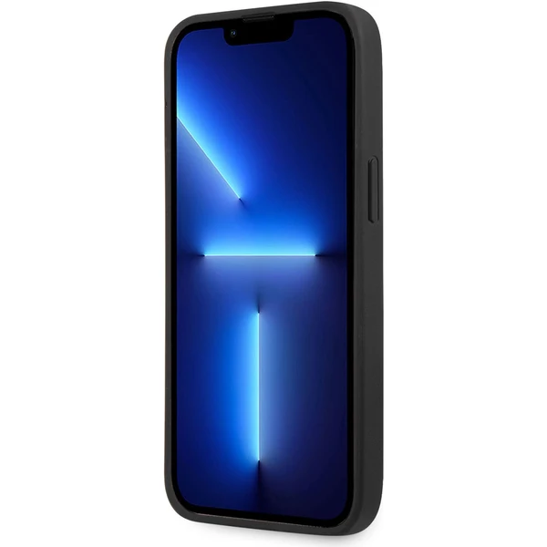 Guess PU 4G Metal Logo kryt iPhone 14 Pro šedý - Pouzdra - Obrázek NKUF100501