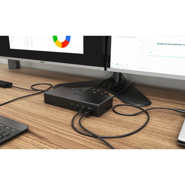 i-tec USB-C Quattro Display Docking Station with Power Delivery 85 W - Dokovací stanice - Obrázek NLRN200401