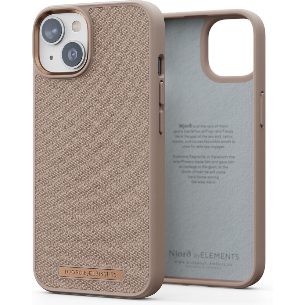 NJORD Just Case iPhone 14 Pink Sand