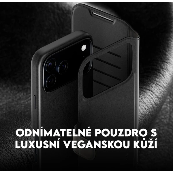 PanzerGlass® CARE Tango 2v1 Wallet pouzdro s MagSafe Apple iPhone 17 Pro Max černé - Pouzdra - Obrázek NOEH000K01