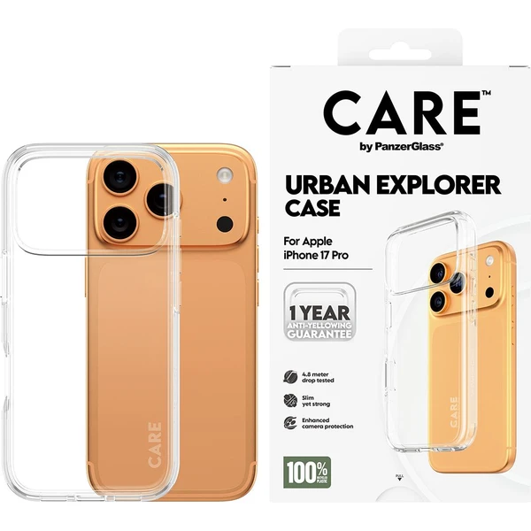 PanzerGlass® CARE Urban kryt Apple iPhone 17 Pro čirý - Pouzdra - Obrázek NPEH000K01