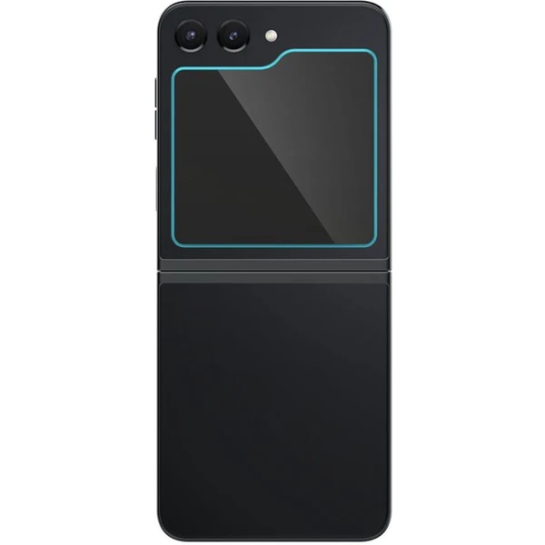 Spigen Glass tR EZ Fit Cover 2 Pack tvrzené sklo Samsung Galaxy Z Flip5 - Ochranné folie a skla - Obrázek NPJ6G00101