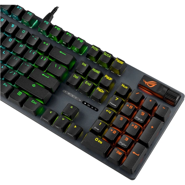 ASUS ROG Strix Scope II X herní klávesnice US černá - Klávesnice - Obrázek NQ5L000K01
