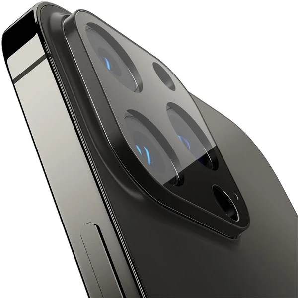 Spigen tR Optik 2 Pack tvrzené sklo na fotoaparát iPhone 13 Pro/13 Pro Max černé - Ochranné folie a skla - Obrázek NQEZ600301