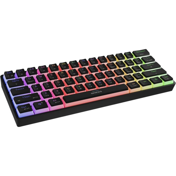 GENESIS THOR 660 G2 bezdrátová herní klávesnice černá (Gateron Brown) - Klávesnice - Obrázek NR9E000K01