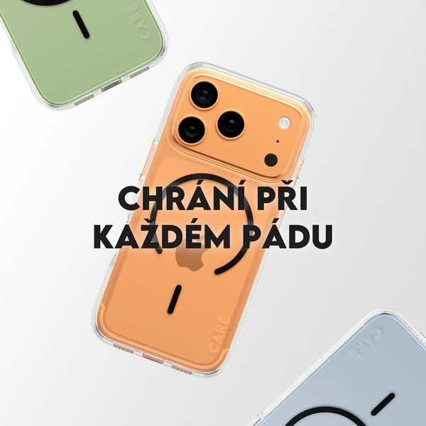 PanzerGlass® CARE Urban kryt s MagSafe Apple iPhone 17 Pro čirý/černý - Pouzdra - Obrázek NREH000K01