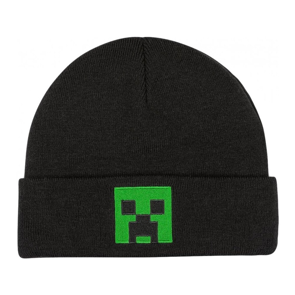 Čepice zimní Minecraft Creeper