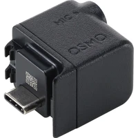 DJI Osmo Action USB-C/3,5mm redukce černá - Kabely a redukce