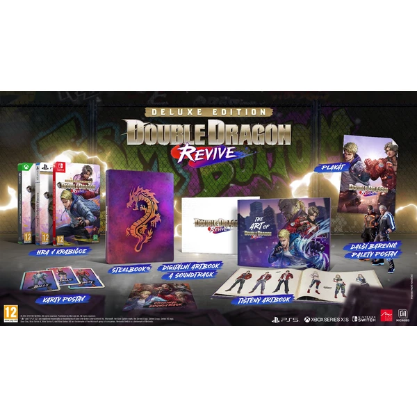 Double Dragon Revive Deluxe Edition (PS5) - Hry pro PS5 - Obrázek NTNE000K01