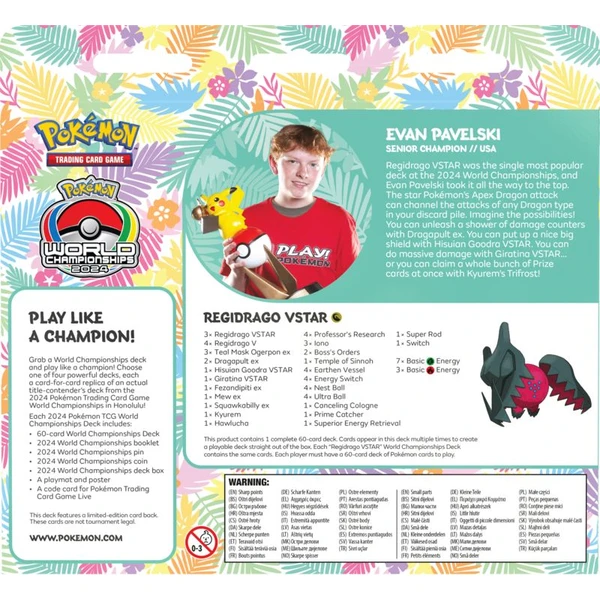 Pokémon TCG: World Championship Deck 2024 - Pokémon karty - Obrázek NUQF000K01