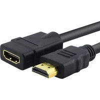 PremiumCord HDMI 1.4/HDMI 1.4 prodlužovací kabel 4K 10m černý - Kabely a redukce