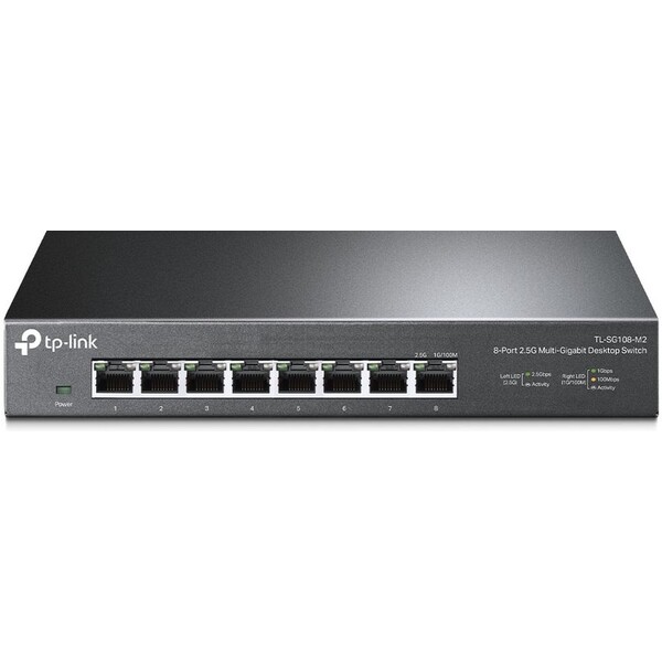 TP-LINK TL-SG108-M2 Šedá