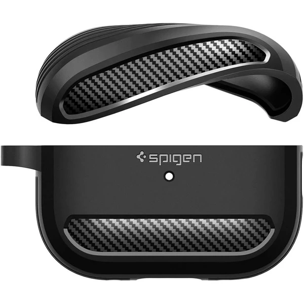 Spigen Rugged Armor pouzdro pro  AirPods Pro 2 černé - Pouzdra - Obrázek NVK0000N01