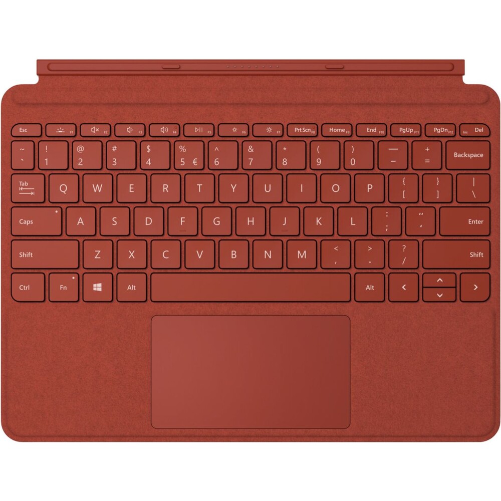 Microsoft Surface Go Type Cover CZ&SK (KCS-00090CZSK) červená
