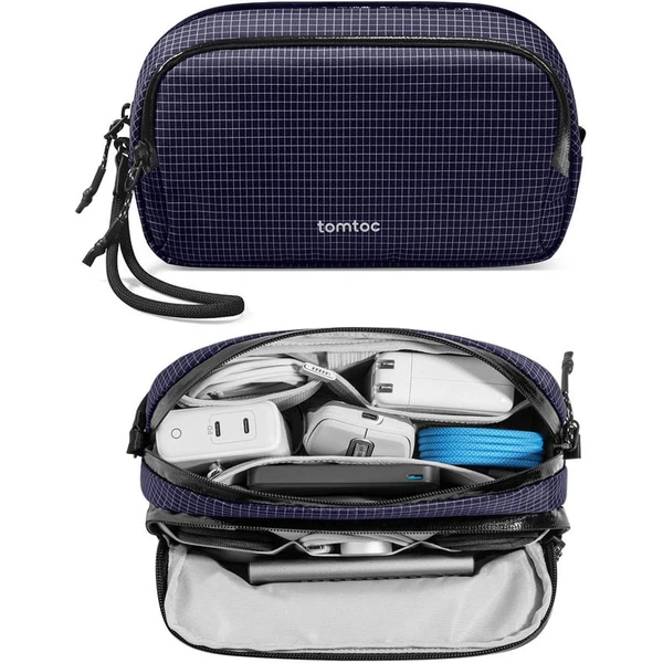 tomtoc Light T12 PRO pouzdro na příslušenství M tmavě modré - Organizéry - Obrázek NXCG000K01