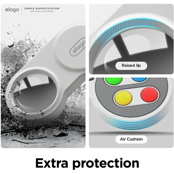 ELAGO W5 GamePad pouzdro pro Apple AirTag šedé - Pouzdra - Obrázek NXEM100501