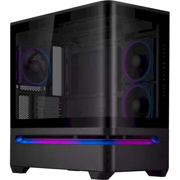 ASUS PRIME AP202 TG ARGB BLACK - Počítačové skříně - Obrázek NXOF000K01