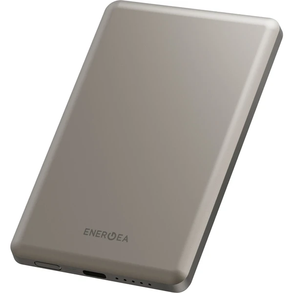 ENERGEA AluPac Air powerbanka s MagSafe, 5000 mAh béžová - Powerbanky - Obrázek NXS3000O01