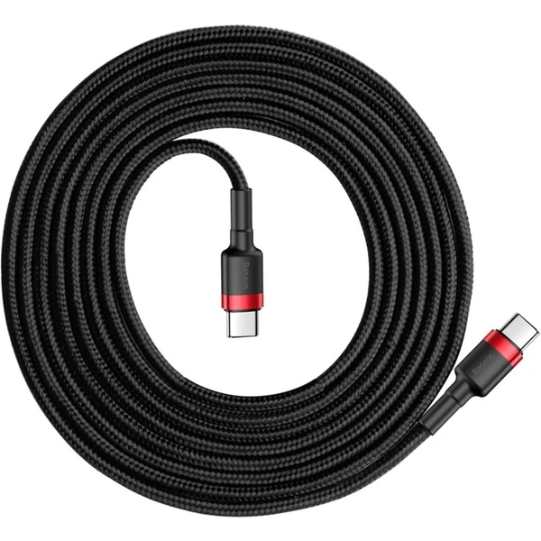 Baseus Cafule USB-C/USB-C napájecí kabel 60W 1m červený/černý - Kabely a redukce - Obrázek NY95300401