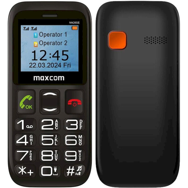 MaxCom MM426SE Černá