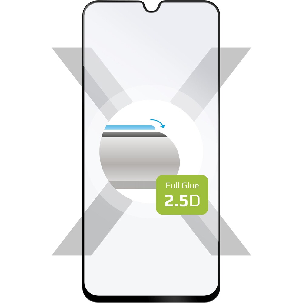 FIXED 2,5D Full-Cover tvrzené sklo 0,33mm Samsung Galaxy A40 černé