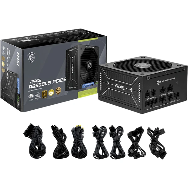 MSI MAG A650GLS PCIE5 - Zdroje - Obrázek NZRI000K01