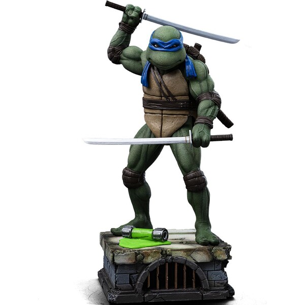 Soška Iron Studios Art Scale 1/10 TMNT - Leonardo Vícebarevná
