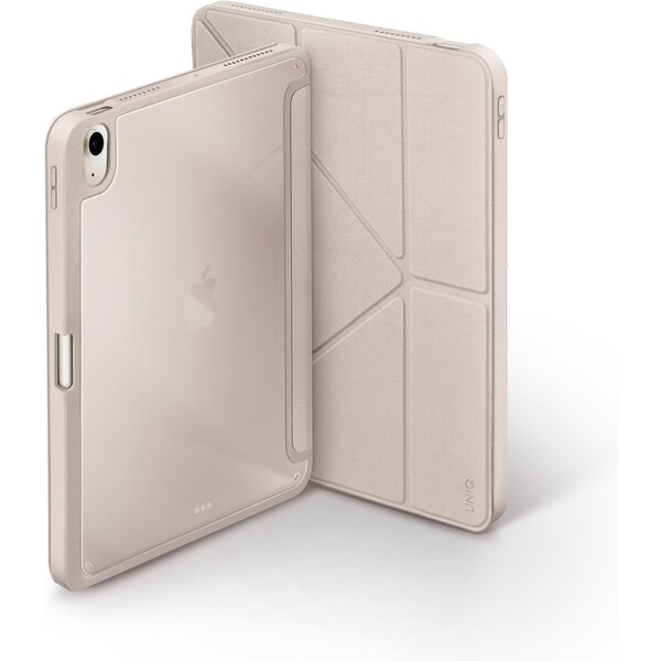 UNIQ Moven Antimikrobiální pouzdro iPad Air 10.9" (20/22)/Air 11" (2025) béžová